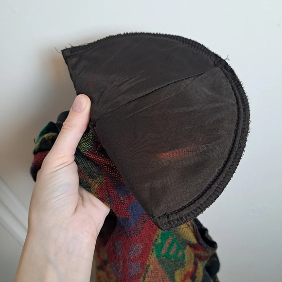 Judy Knapp Multicolor Aztec Southwestern Geometric Jacket Blazer Long Size M - Picture 8 of 8